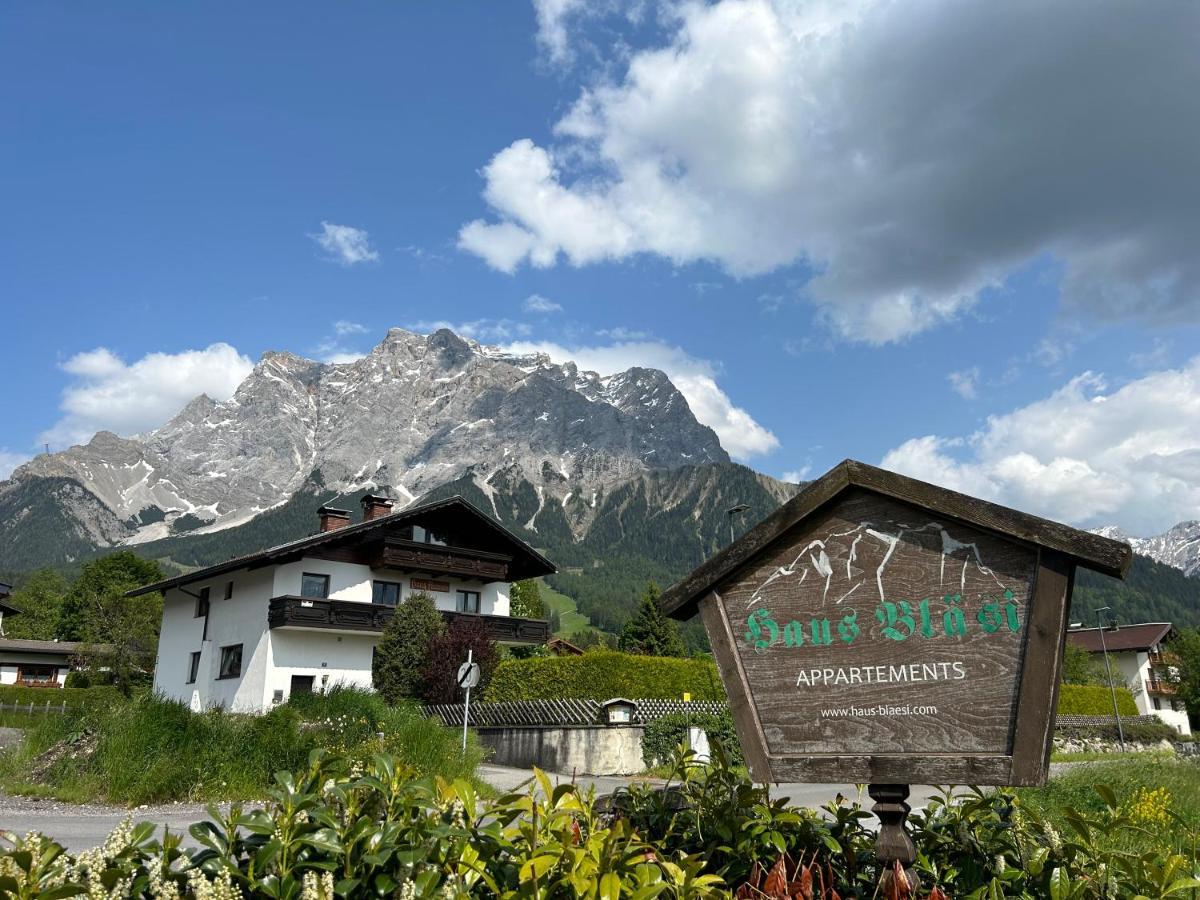 Haus Blaesi Apartment Ehrwald Luaran gambar